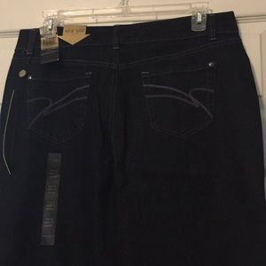Nine West blue stretch jeans size 18/33 average